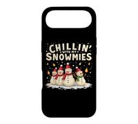 Custodia per iPhone Air Chillin’ with My Snowmies Cute Snowflake Christmas Cheer