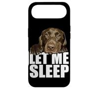 Custodia per iPhone Air Chocolate Lab Let Me Sleep Brown Lab Dog Labrador Lover