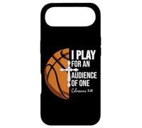 Custodia per iPhone Air Christian Basketball Play for Audience of One Colossian 3:23