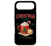 Custodia per iPhone Air Christmas Cafe Bevande calde Dolci