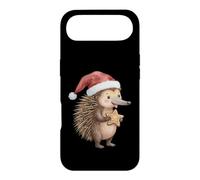 Custodia per iPhone Air Christmas Echidna Holiday Cookie Santa Hat Australian Animal