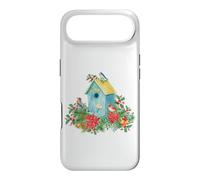 Custodia per iPhone Air Christmas Holiday Wreath Birdhouse Birds & Bells