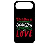 Custodia per iPhone Air Christmas Is Family, Friends Love Memories Funny Xmas