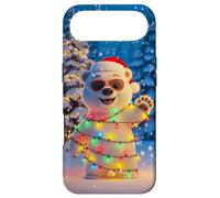 Custodia per iPhone Air Christmas POLAR BEAR Case for Festive Winter Fun