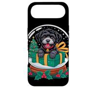 Custodia per iPhone Air Christmas Snow Globe Portuguese Water Dog X-Mas Tree Portie