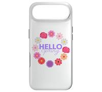 Custodia per iPhone Air Ciao Primavera Sole Sole Fiore Donna Pasqua Festa della Mamma