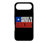 Custodia per iPhone Air Cile, L'accesso all'acqua è un diritto umano, bandiera del Cile