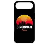 Custodia per iPhone Air Cincinnati Ohio Vintage Sunset Retro City State USA
