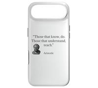Custodia per iPhone Air Citazione di Aristotele Quelli che sanno lo fanno