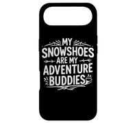 Custodia per iPhone Air Citazione divertente My Snowshoes Are My Adventure Buddies