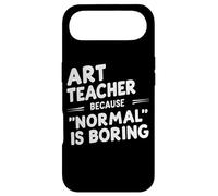 Custodia per iPhone Air Citazione divertente noiosa normalità degli insegnanti d'arte