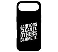 Custodia per iPhone Air Citazione divertente per i bidelli Clean It Others Blame It