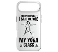 Custodia per iPhone Air Citazione divertente Yoga Ayurveda