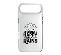 Custodia per iPhone Air Citazione I'm Only Happy When It Rains