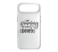 Custodia per iPhone Air Citazione motivazionale "Stop Dreaming Start Doing"