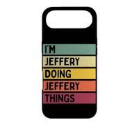 Custodia per iPhone Air Citazione personalizzata divertente con scritta in inglese "I'm Jeffery Doing Jeffery Things"