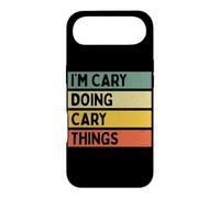 Custodia per iPhone Air Citazione personalizzata divertente I'm Cary Doing Cary Things