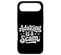 Custodia per iPhone Air Citazione sarcastica Snarky Dire che l"adulto è una truffa