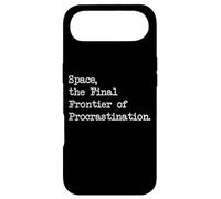 Custodia per iPhone Air Citazioni divertenti sulla frontiera finale della procrastinazione nello spazio