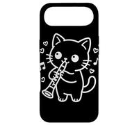 Custodia per iPhone Air Clarinettista Kawaii Cat