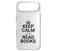 Custodia per iPhone Air Classic Keep Calm And Read Books - Book Lover Reader