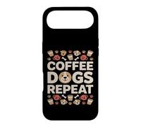 Custodia per iPhone Air Coffee Dogs Repeat Corgi Dog Lover Caffè
