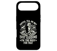 Custodia per iPhone Air Coffee Tea o io sto scherzando sono troppo occupato Assistente di volo