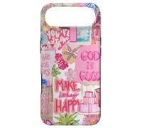 Custodia per iPhone Air Collage estivo preppy di God Is Good Christian Jesus Coquette