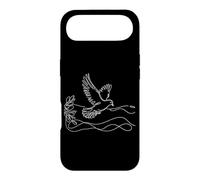 Custodia per iPhone Air Colomba Line Art Ornitologo