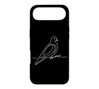 Custodia per iPhone Air Colombaccio Line Art Ornitologo