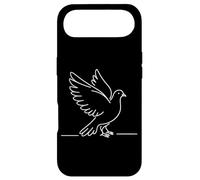 Custodia per iPhone Air Colombaccio Linienkunst Ornithologen
