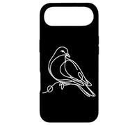 Custodia per iPhone Air Colombino Linienkunst Ornitologo