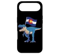 Custodia per iPhone Air Colorado Dinosaur T-Rex Denver Flag Boulder Sci Uomo Donna