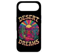 Custodia per iPhone Air Colorato Psichedelico Deserto Cactus Tramonto Sogni