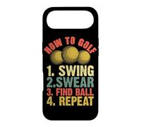 Custodia per iPhone Air Come giocare a golf 1. swing 2. giurare 3. trovare palla 4. ripetere