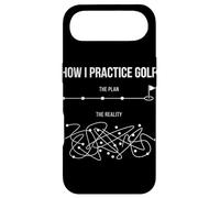 Custodia per iPhone Air Come mi esercito Piano Golf Vs Realtà Divertente Amante di Golf Hobby