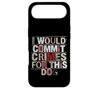 Custodia per iPhone Air Commetterei crimini per questo umorismo amante dei cani