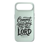 Custodia per iPhone Air Commit Your Way To The Lord Salmo 37:5 Versetto della Bibbia