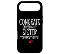 Custodia per iPhone Air Congrats on Being My Sister You Lucky Big Sister Little Sis