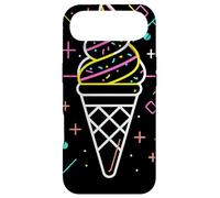 Custodia per iPhone Air Cono gelato linea d'arte dessert congelato