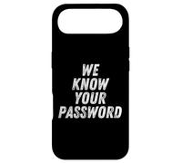 Custodia per iPhone Air Conosciamo la tua password Computer Hacker Bitcoin Ransomware