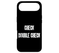 Custodia per iPhone Air Controllare Doppio Controllo Stile Militare Mentalità Tipografia Grafica