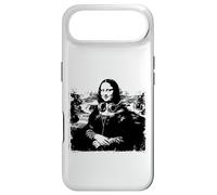Custodia per iPhone Air Cool Mona Lisa Cuffie Arte Estetica