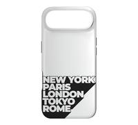 Custodia per iPhone Air Cool New York Paris London Tokyo Rome Illustration Graphic
