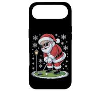 Custodia per iPhone Air Cool Santa Playing Golf Fiocchi Neve Natale