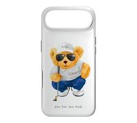 Custodia per iPhone Air Cool Wild Teddy Bear Playing Golf Style Illustration Graphic
