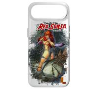 Custodia per iPhone Air Copertina a fumetti rossa di Sonja Marc Silvestri She-Devil Woman Warrior