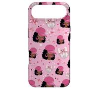 Custodia per iPhone Air Coquette - Fiocchi da donna, motivo: palla da discoteca, colore: nero