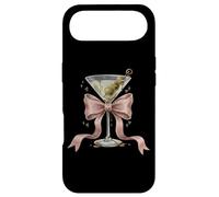 Custodia per iPhone Air Coquette Pink Bow E Cocktail Olive Martini Bere Girly