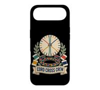 Custodia per iPhone Air CORD CROSS CREW Kumihimo Disco Intreccio Bobine